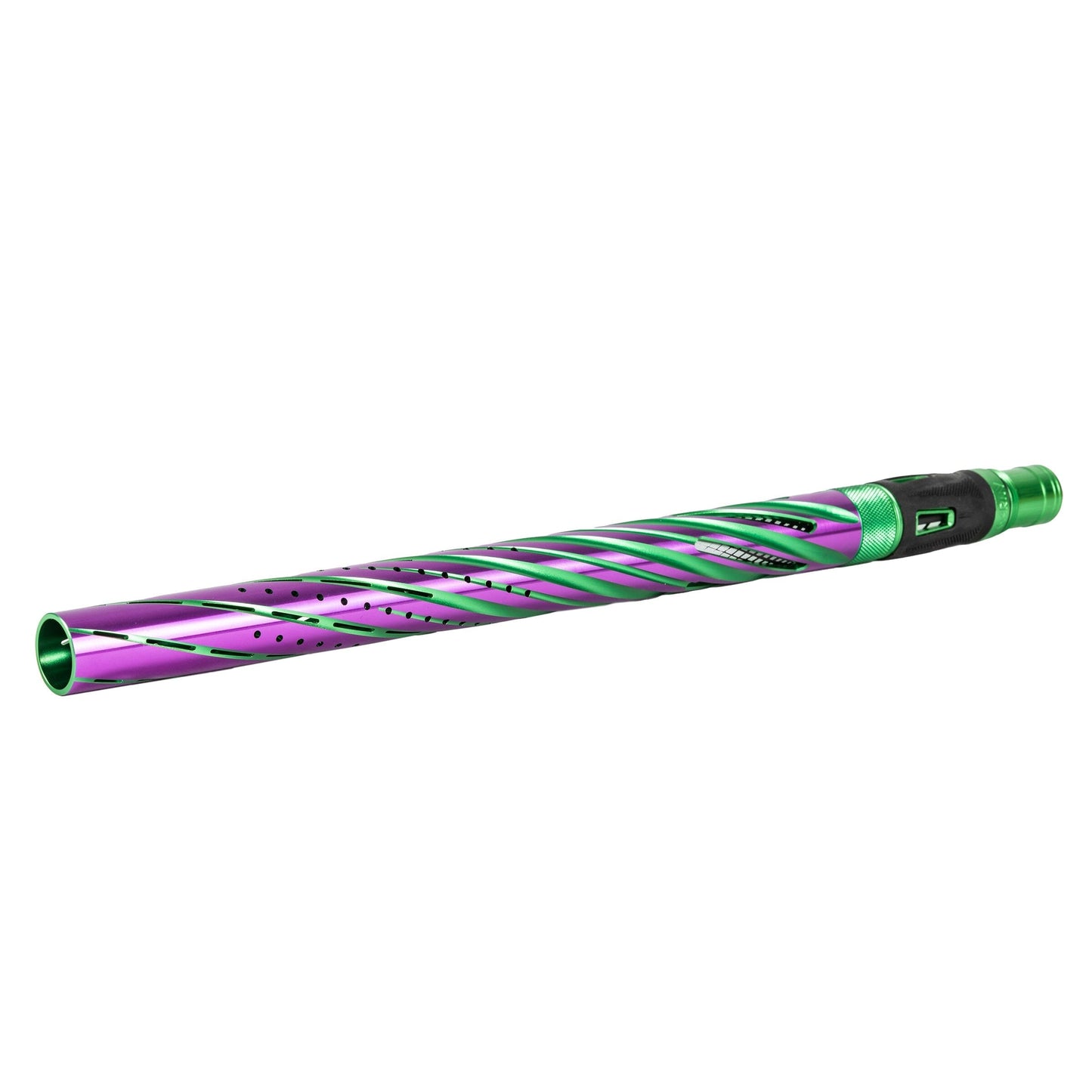 Used LAZR Elite Orbit Barrel Kit - 15" Green/Purple Colored Inserts - Cocker Threads Paintball Gun from HK Army Clothing Buy/Sell/Trade Paintball Markers, New Paintball Guns, Paintball Hoppers, Paintball Masks, and Hormesis Headbands