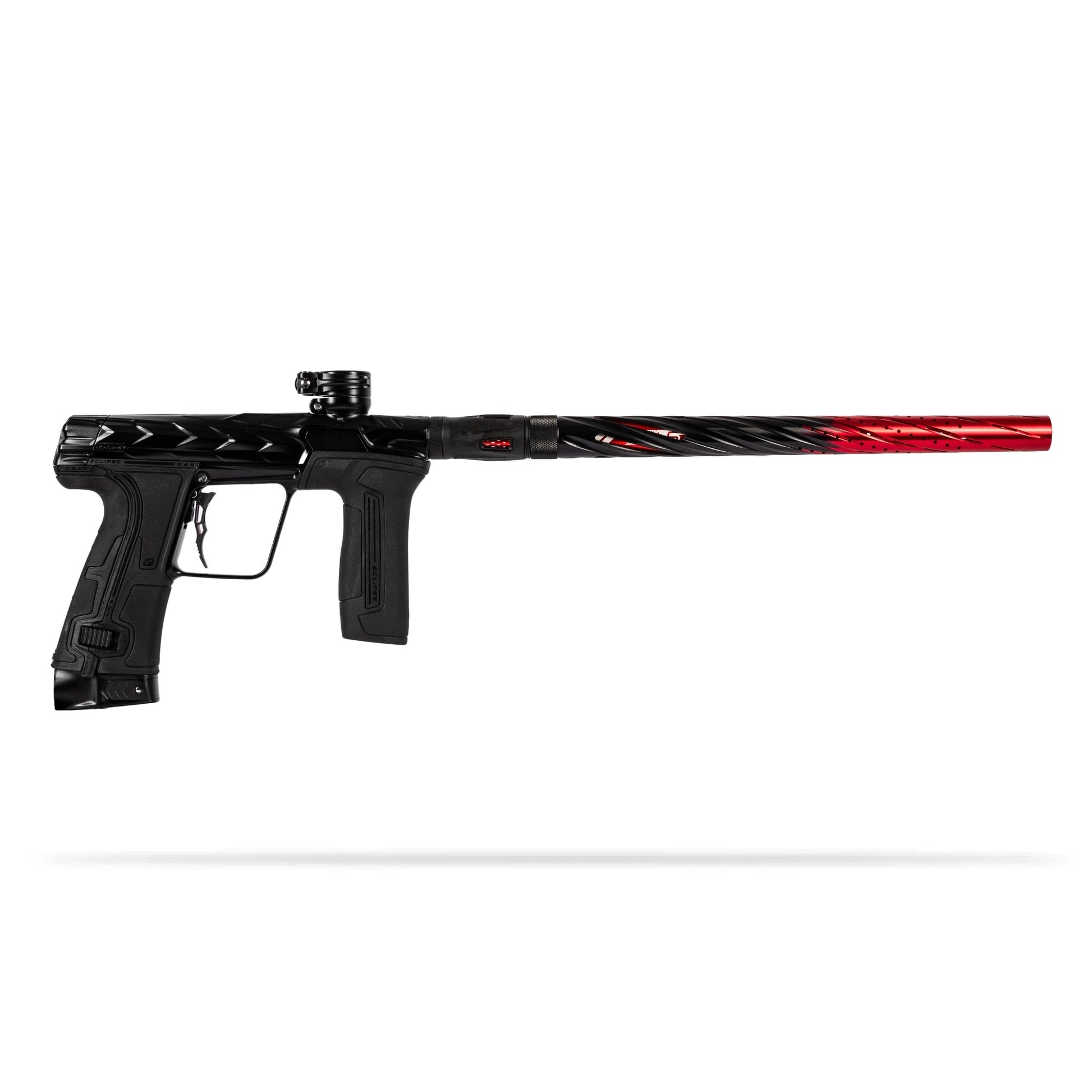 Used LAZR Elite Orbit Barrel Tip - Black/Red Fade Paintball Gun from HK Army Clothing Buy/Sell/Trade Paintball Markers, New Paintball Guns, Paintball Hoppers, Paintball Masks, and Hormesis Headbands