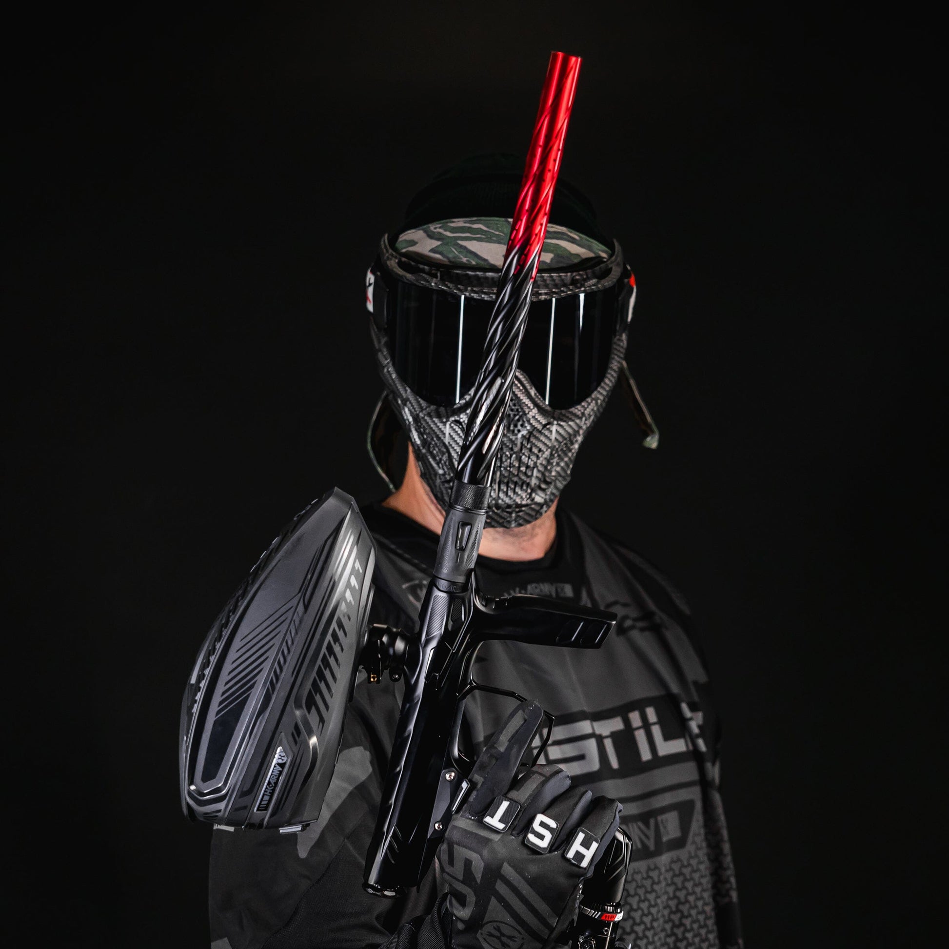 Used LAZR Elite Orbit Barrel Tip - Black/Red Fade Paintball Gun from HK Army Clothing Buy/Sell/Trade Paintball Markers, New Paintball Guns, Paintball Hoppers, Paintball Masks, and Hormesis Headbands