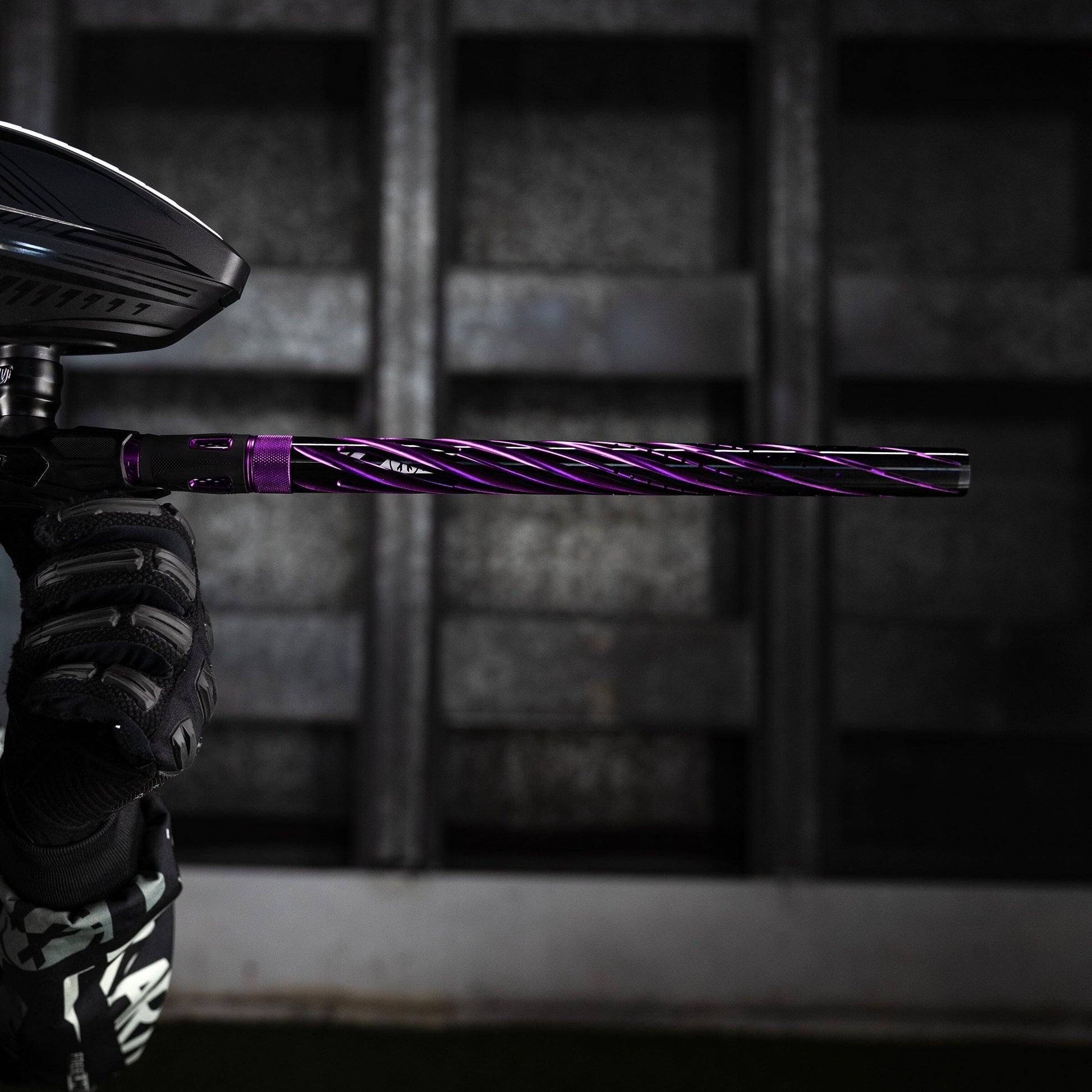 Used LAZR Elite Orbit Barrel Tip - Dust Purple/Black Paintball Gun from HK Army Clothing Buy/Sell/Trade Paintball Markers, New Paintball Guns, Paintball Hoppers, Paintball Masks, and Hormesis Headbands