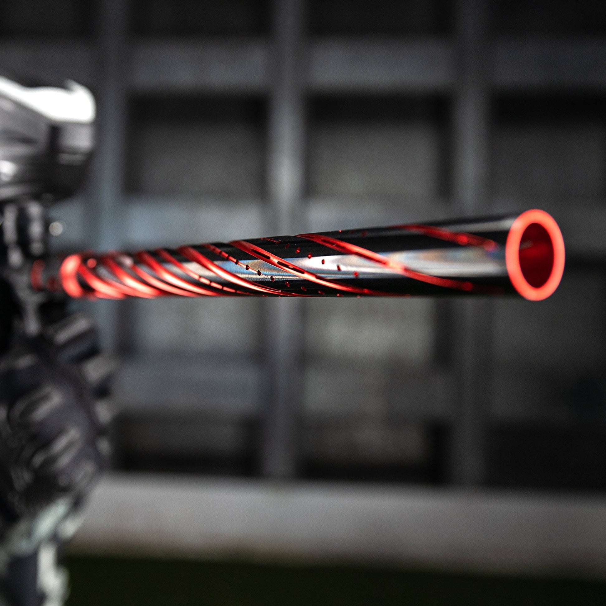 Used LAZR Elite Orbit Barrel Tip - Dust Red/Black Paintball Gun from HK Army Clothing Buy/Sell/Trade Paintball Markers, New Paintball Guns, Paintball Hoppers, Paintball Masks, and Hormesis Headbands