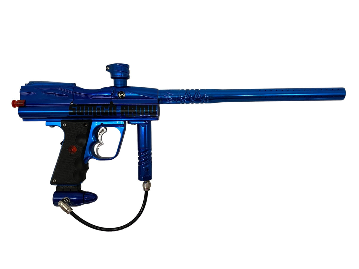 Used lcd Apollo Angel Paintball Gun Blue Paintball Gun from CPXBrosPaintball Buy/Sell/Trade Paintball Markers, New Paintball Guns, Paintball Hoppers, Paintball Masks, and Hormesis Headbands