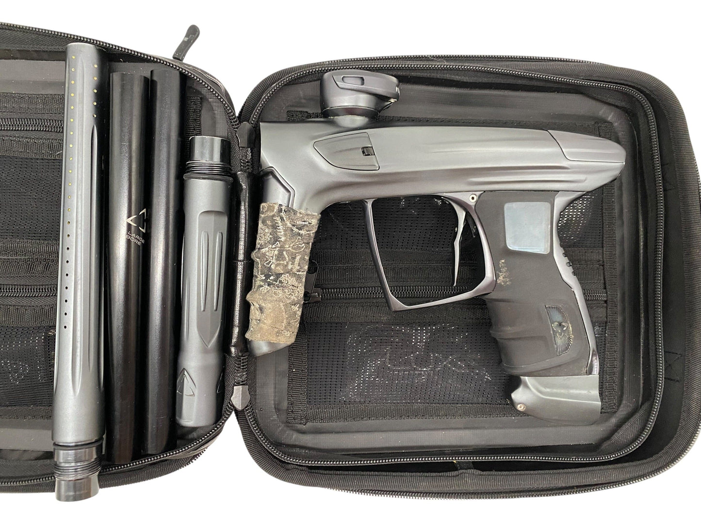 Used Luxe Idol Grey Paintball Gun Paintball Gun from CPXBrosPaintball Buy/Sell/Trade Paintball Markers, New Paintball Guns, Paintball Hoppers, Paintball Masks, and Hormesis Headbands