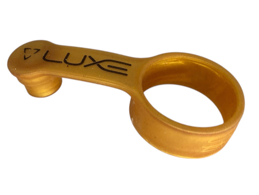 Used Luxe Paintball Fill Nipple Cover Protective Gear For Paintball Regulator Yellow Paintball Gun from CPXBrosPaintball Buy/Sell/Trade Paintball Markers, New Paintball Guns, Paintball Hoppers, Paintball Masks, and Hormesis Headbands