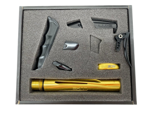 Used Luxe X Color Accent Kit - Gold and Black Parts Paintball Gun from CPXBrosPaintball Buy/Sell/Trade Paintball Markers, New Paintball Guns, Paintball Hoppers, Paintball Masks, and Hormesis Headbands