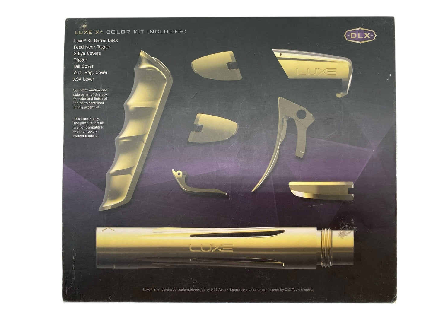 Used Luxe X Color Accent Kit - Gold Paintball Gun from CPXBrosPaintball Buy/Sell/Trade Paintball Markers, New Paintball Guns, Paintball Hoppers, Paintball Masks, and Hormesis Headbands