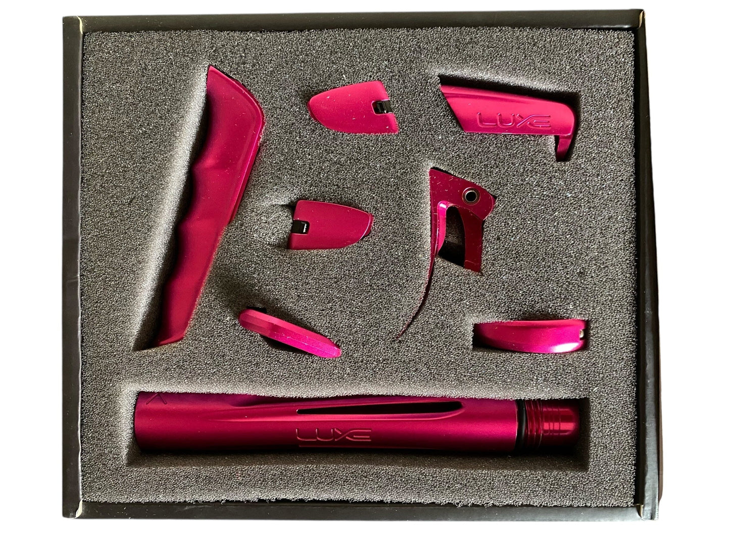 Used Luxe X Color Accent Kit - PINK Paintball Gun from CPXBrosPaintball Buy/Sell/Trade Paintball Markers, New Paintball Guns, Paintball Hoppers, Paintball Masks, and Hormesis Headbands