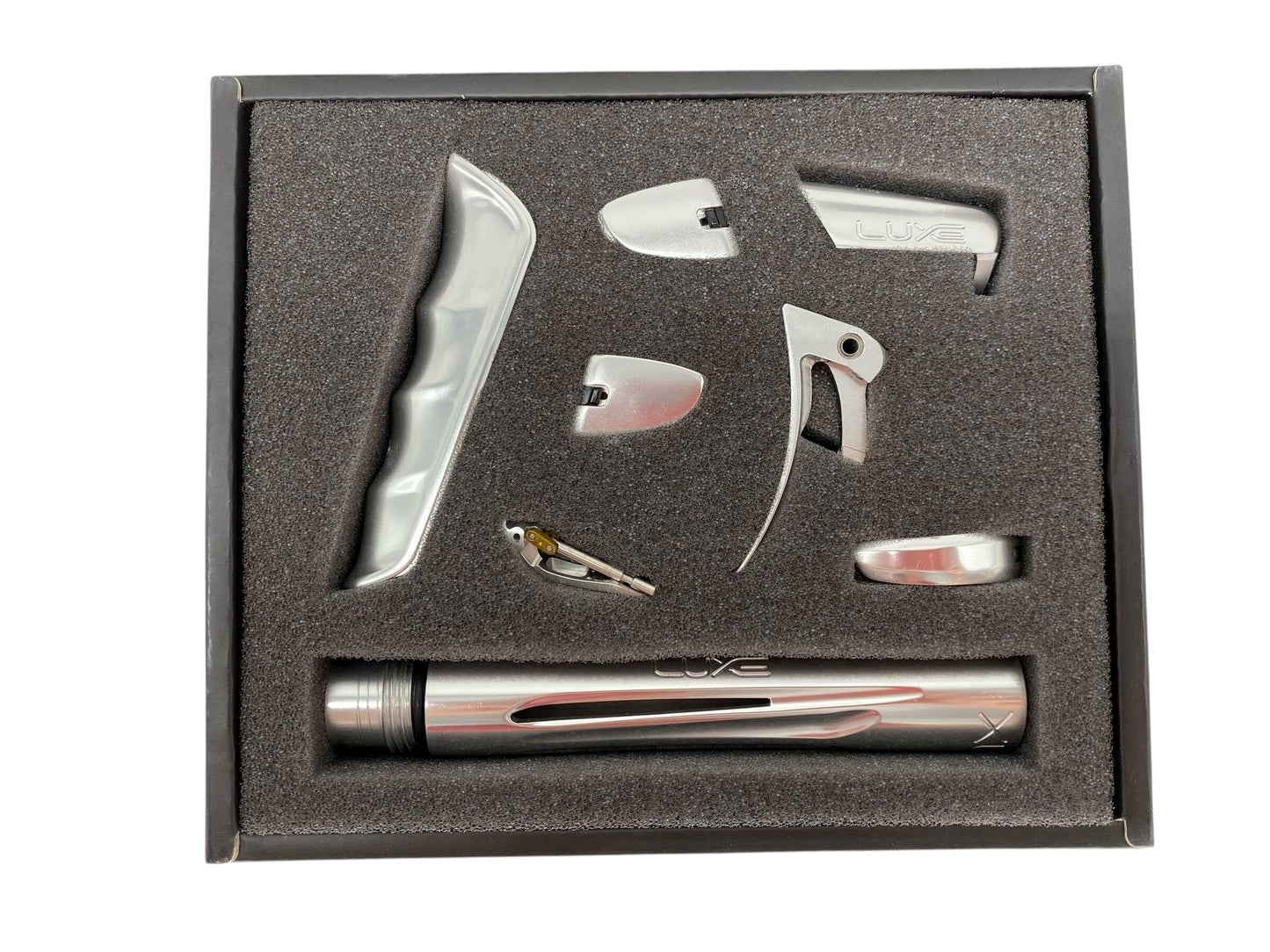 Used Luxe X Color Accent Kit - Silver Paintball Gun from CPXBrosPaintball Buy/Sell/Trade Paintball Markers, New Paintball Guns, Paintball Hoppers, Paintball Masks, and Hormesis Headbands