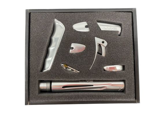Used Luxe X Color Accent Kit - Silver Paintball Gun from CPXBrosPaintball Buy/Sell/Trade Paintball Markers, New Paintball Guns, Paintball Hoppers, Paintball Masks, and Hormesis Headbands