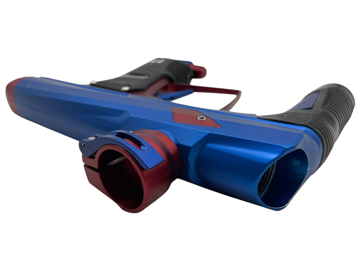 Used MacDev Clone 5 Blue/Red Paintball Gun Paintball Gun from CPXBrosPaintball Buy/Sell/Trade Paintball Markers, New Paintball Guns, Paintball Hoppers, Paintball Masks, and Hormesis Headbands