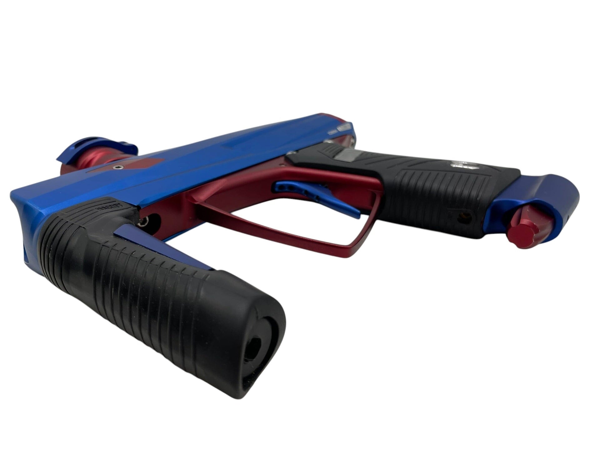 Used MacDev Clone 5 Blue/Red Paintball Gun Paintball Gun from CPXBrosPaintball Buy/Sell/Trade Paintball Markers, New Paintball Guns, Paintball Hoppers, Paintball Masks, and Hormesis Headbands