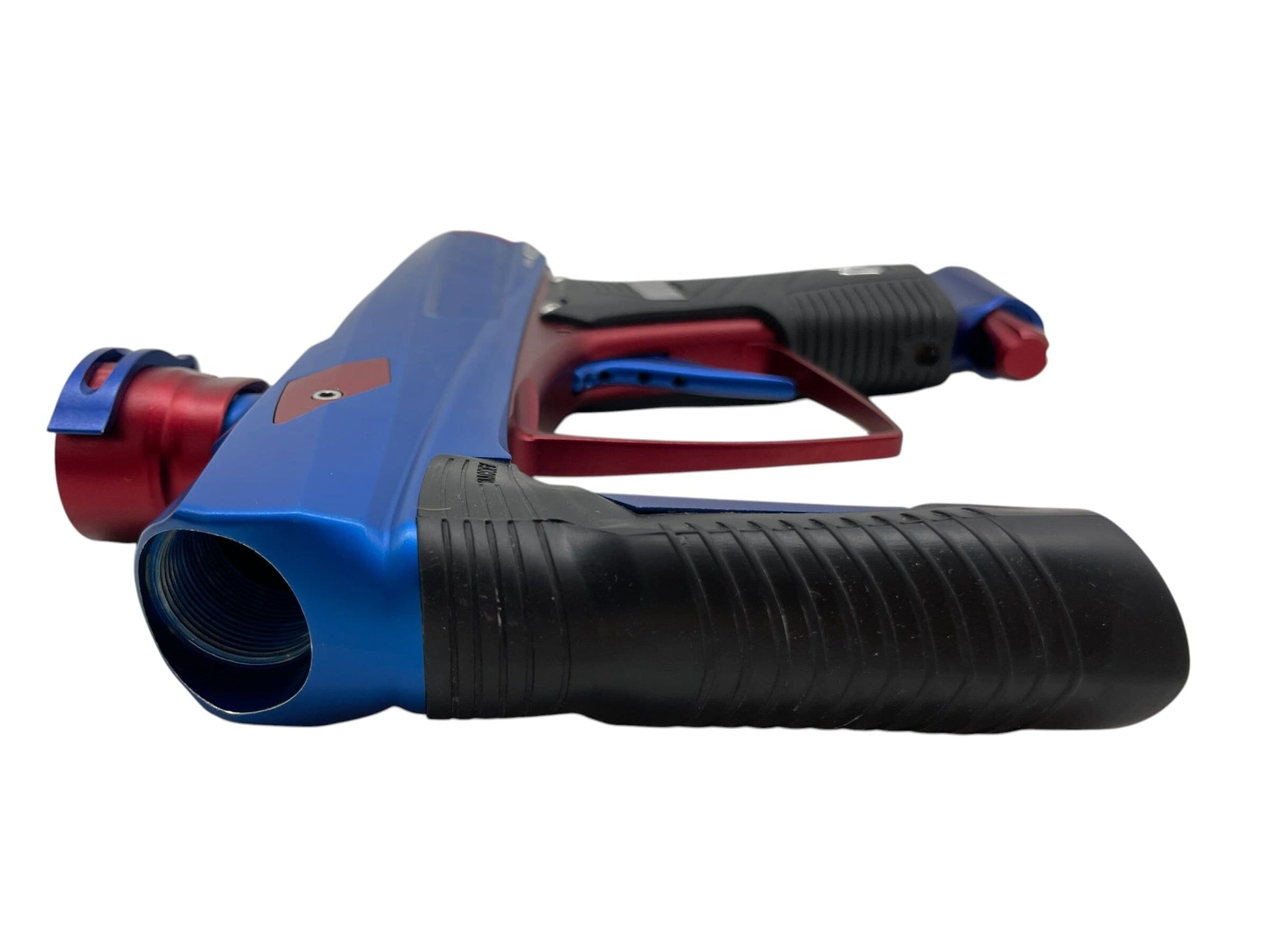 Used MacDev Clone 5 Blue/Red Paintball Gun Paintball Gun from CPXBrosPaintball Buy/Sell/Trade Paintball Markers, New Paintball Guns, Paintball Hoppers, Paintball Masks, and Hormesis Headbands