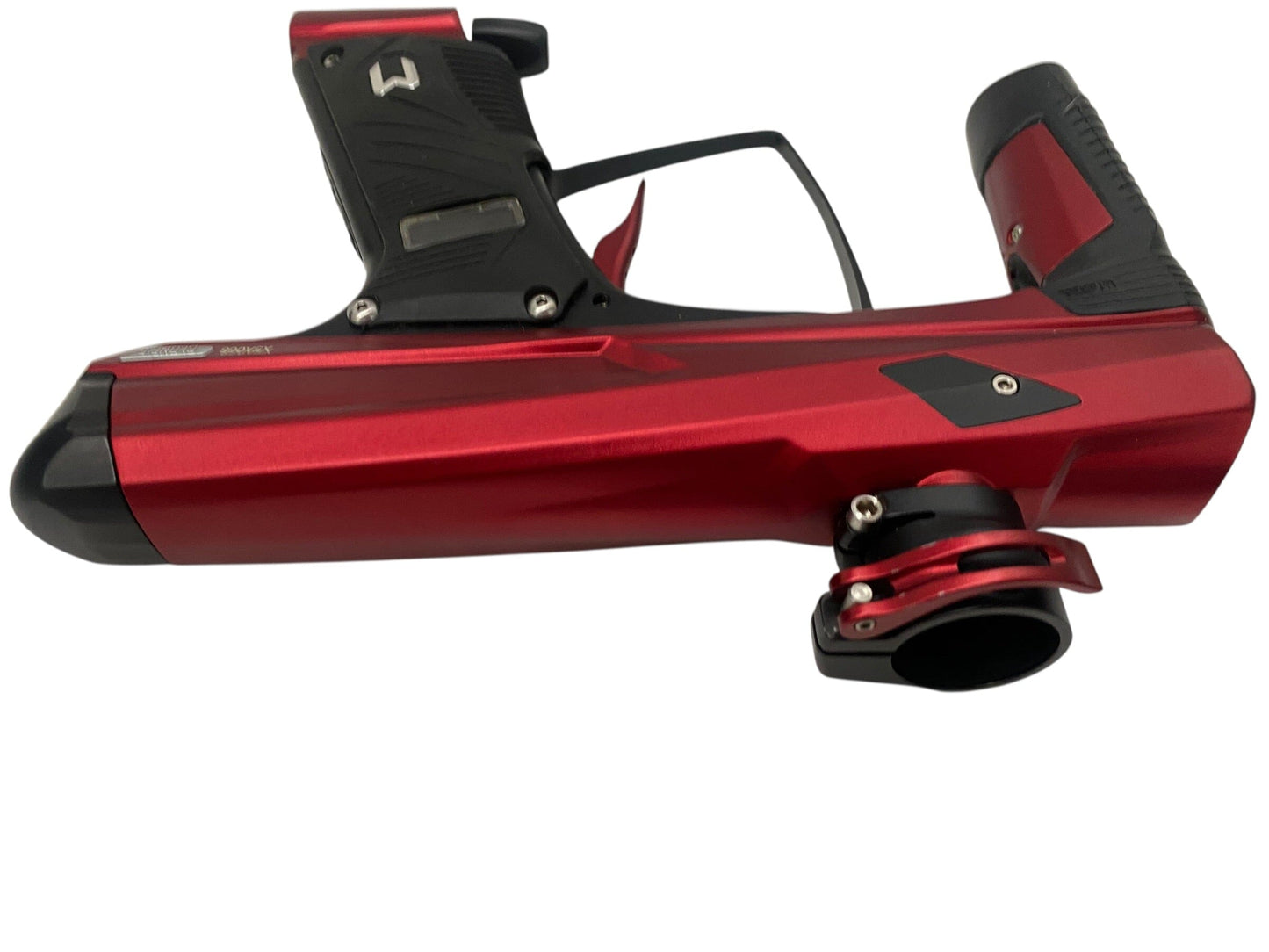 Used MacDev Clone 5 Red/Black Paintball Gun Paintball Gun from CPXBrosPaintball Buy/Sell/Trade Paintball Markers, New Paintball Guns, Paintball Hoppers, Paintball Masks, and Hormesis Headbands