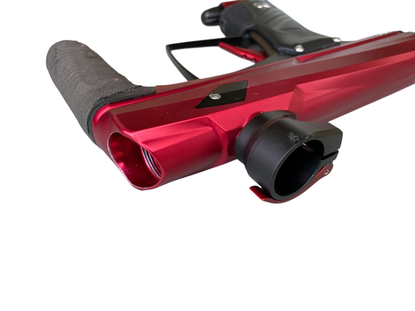 Used MacDev Clone 5 Red/Black Paintball Gun Paintball Gun from CPXBrosPaintball Buy/Sell/Trade Paintball Markers, New Paintball Guns, Paintball Hoppers, Paintball Masks, and Hormesis Headbands