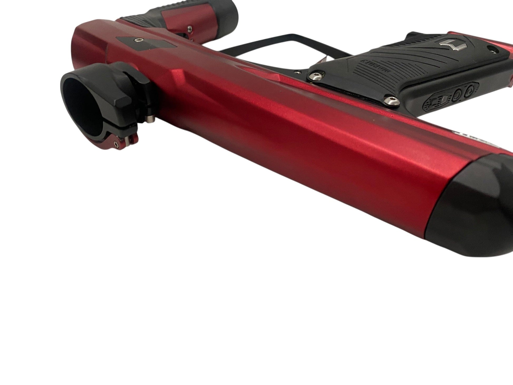 Used MacDev Clone 5 Red/Black Paintball Gun Paintball Gun from CPXBrosPaintball Buy/Sell/Trade Paintball Markers, New Paintball Guns, Paintball Hoppers, Paintball Masks, and Hormesis Headbands