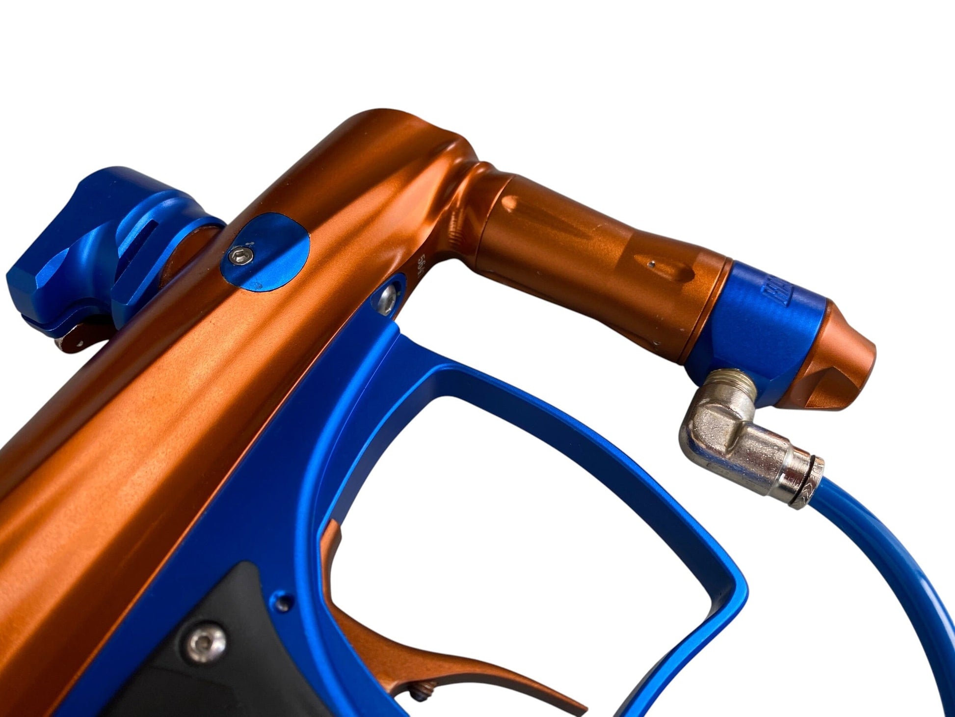 Used Macdev Clone Copper/Blue Paintball Gun (NO LCD SCREEN) Paintball Gun from CPXBrosPaintball Buy/Sell/Trade Paintball Markers, New Paintball Guns, Paintball Hoppers, Paintball Masks, and Hormesis Headbands
