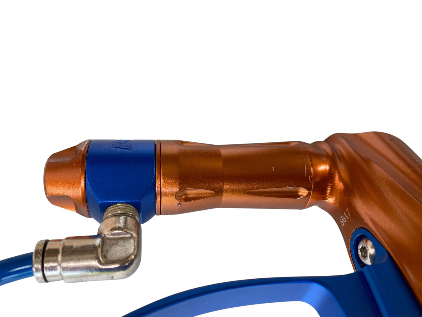 Used Macdev Clone Copper/Blue Paintball Gun (NO LCD SCREEN) Paintball Gun from CPXBrosPaintball Buy/Sell/Trade Paintball Markers, New Paintball Guns, Paintball Hoppers, Paintball Masks, and Hormesis Headbands