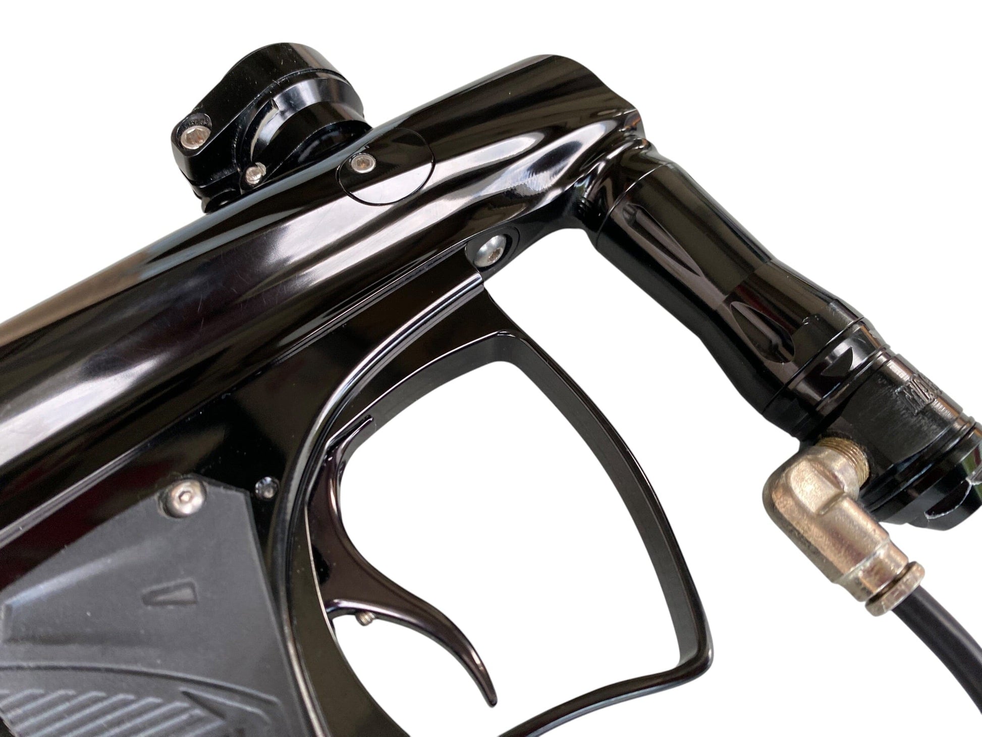 Used Macdev Clone Gloss Black Paintball Gun Paintball Gun from CPXBrosPaintball Buy/Sell/Trade Paintball Markers, New Paintball Guns, Paintball Hoppers, Paintball Masks, and Hormesis Headbands