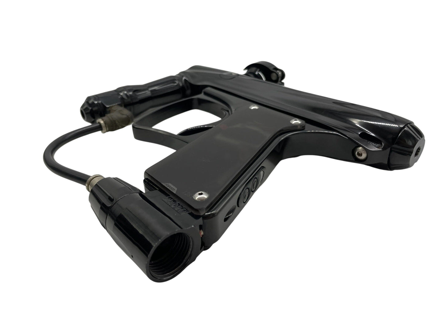 Used Macdev CLONE Gloss Black Paintball Gun Paintball Gun from CPXBrosPaintball Buy/Sell/Trade Paintball Markers, New Paintball Guns, Paintball Hoppers, Paintball Masks, and Hormesis Headbands
