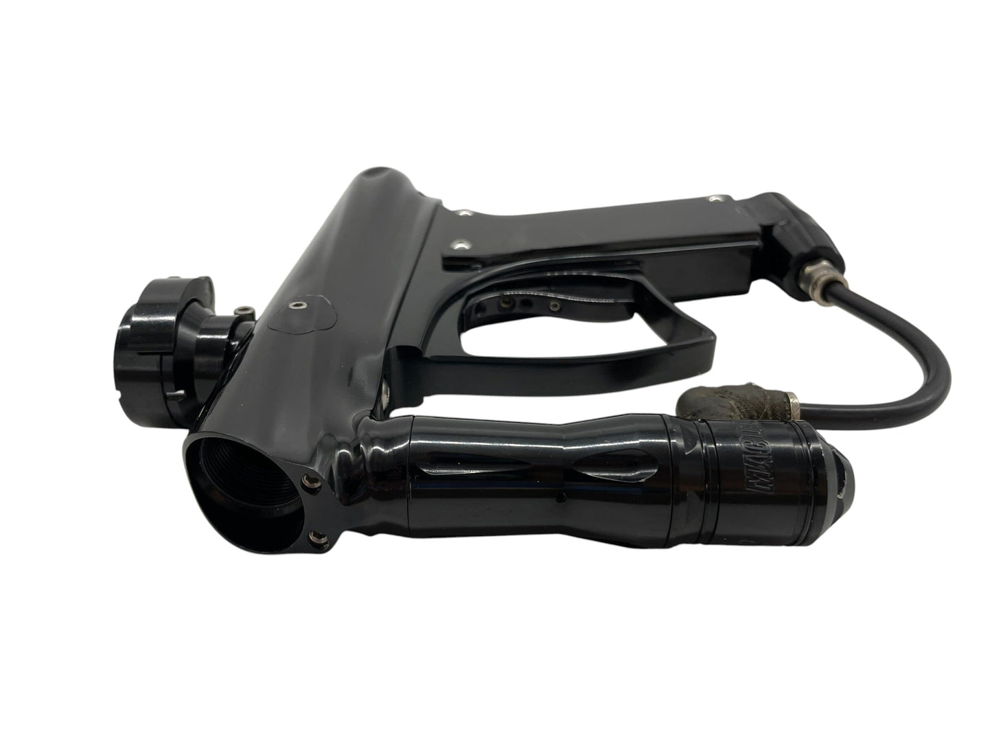 Used Macdev CLONE Gloss Black Paintball Gun Paintball Gun from CPXBrosPaintball Buy/Sell/Trade Paintball Markers, New Paintball Guns, Paintball Hoppers, Paintball Masks, and Hormesis Headbands