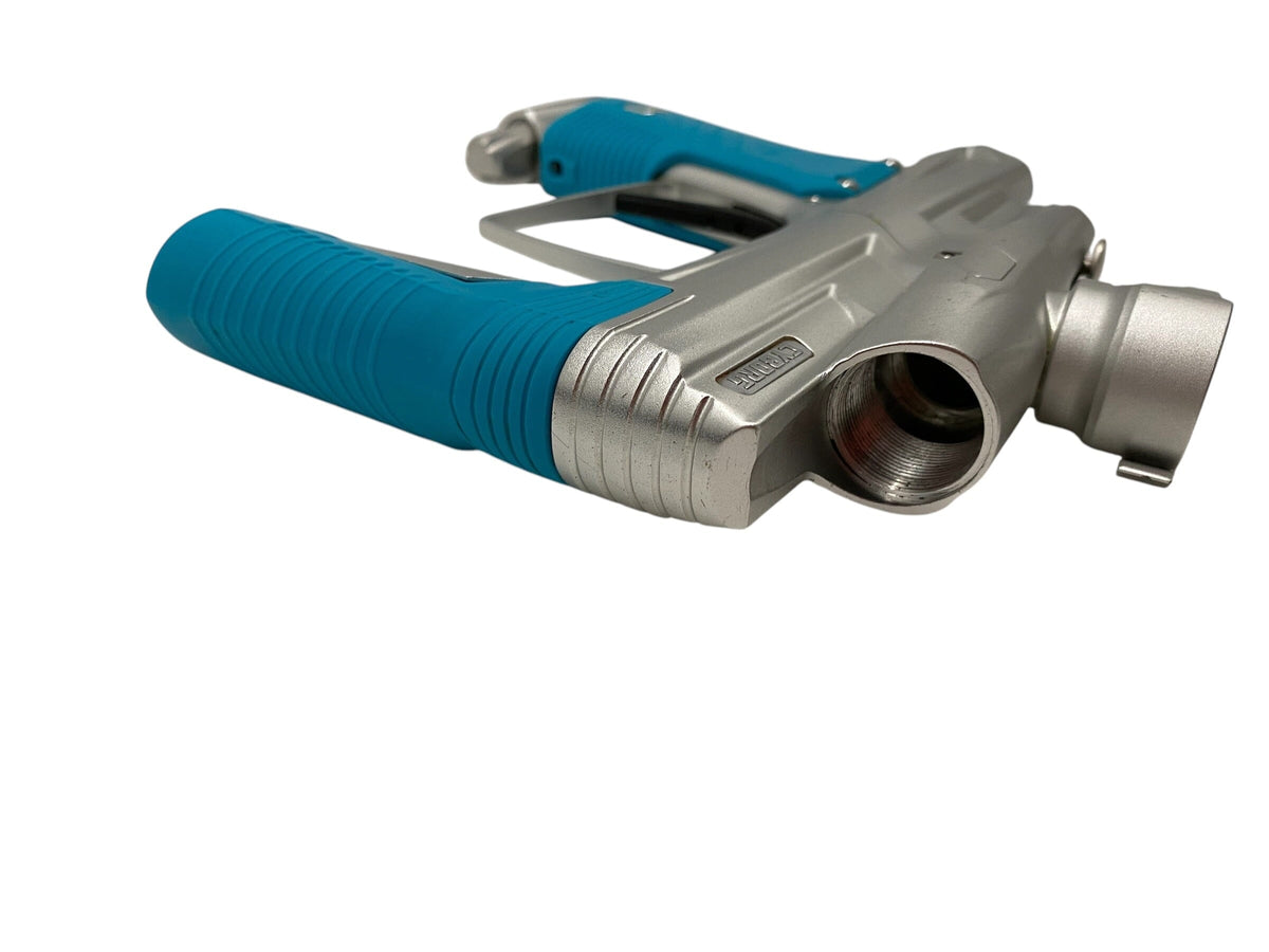 Used Macdev Cyborg 6 Paintball Gun Silver Paintball Gun from CPXBrosPaintball Buy/Sell/Trade Paintball Markers, New Paintball Guns, Paintball Hoppers, Paintball Masks, and Hormesis Headbands