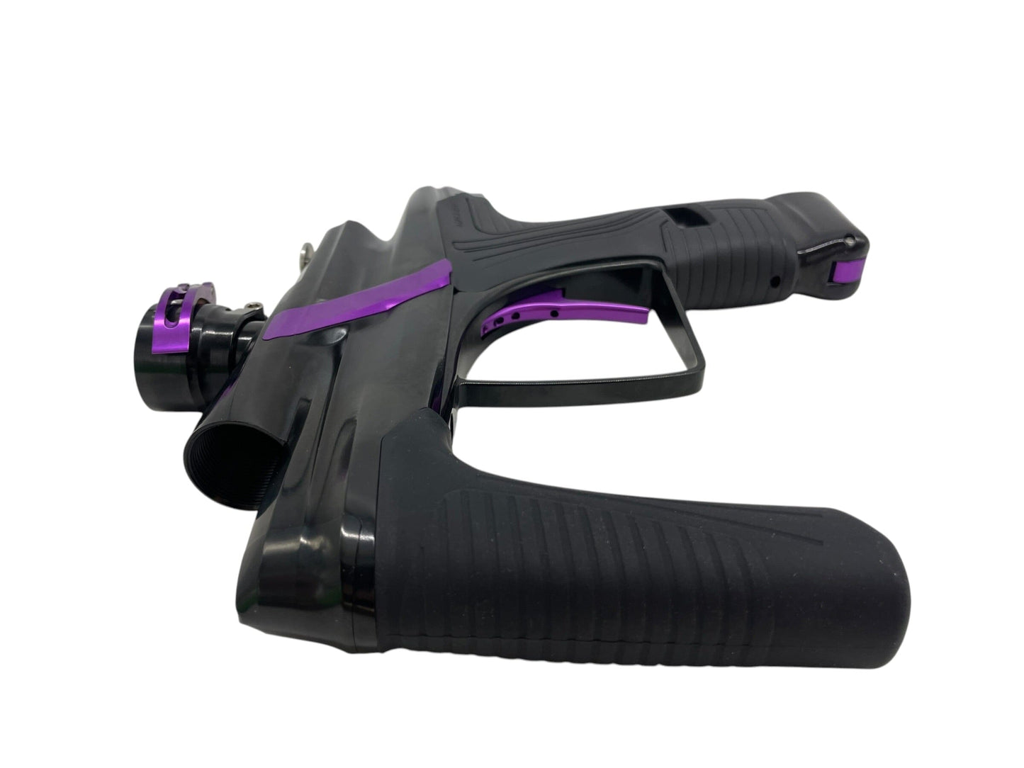 Used Macdev Cyborg X Limited Edition Black/Purple Paintball Gun MINT Paintball Gun from CPXBrosPaintball Buy/Sell/Trade Paintball Markers, New Paintball Guns, Paintball Hoppers, Paintball Masks, and Hormesis Headbands