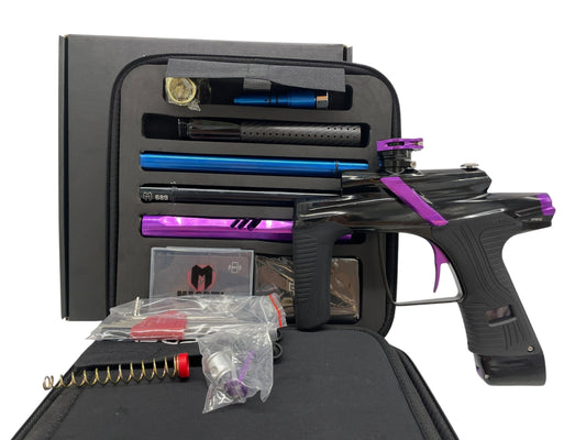 Used Macdev Cyborg X Limited Edition Black/Purple Paintball Gun MINT Paintball Gun from CPXBrosPaintball Buy/Sell/Trade Paintball Markers, New Paintball Guns, Paintball Hoppers, Paintball Masks, and Hormesis Headbands