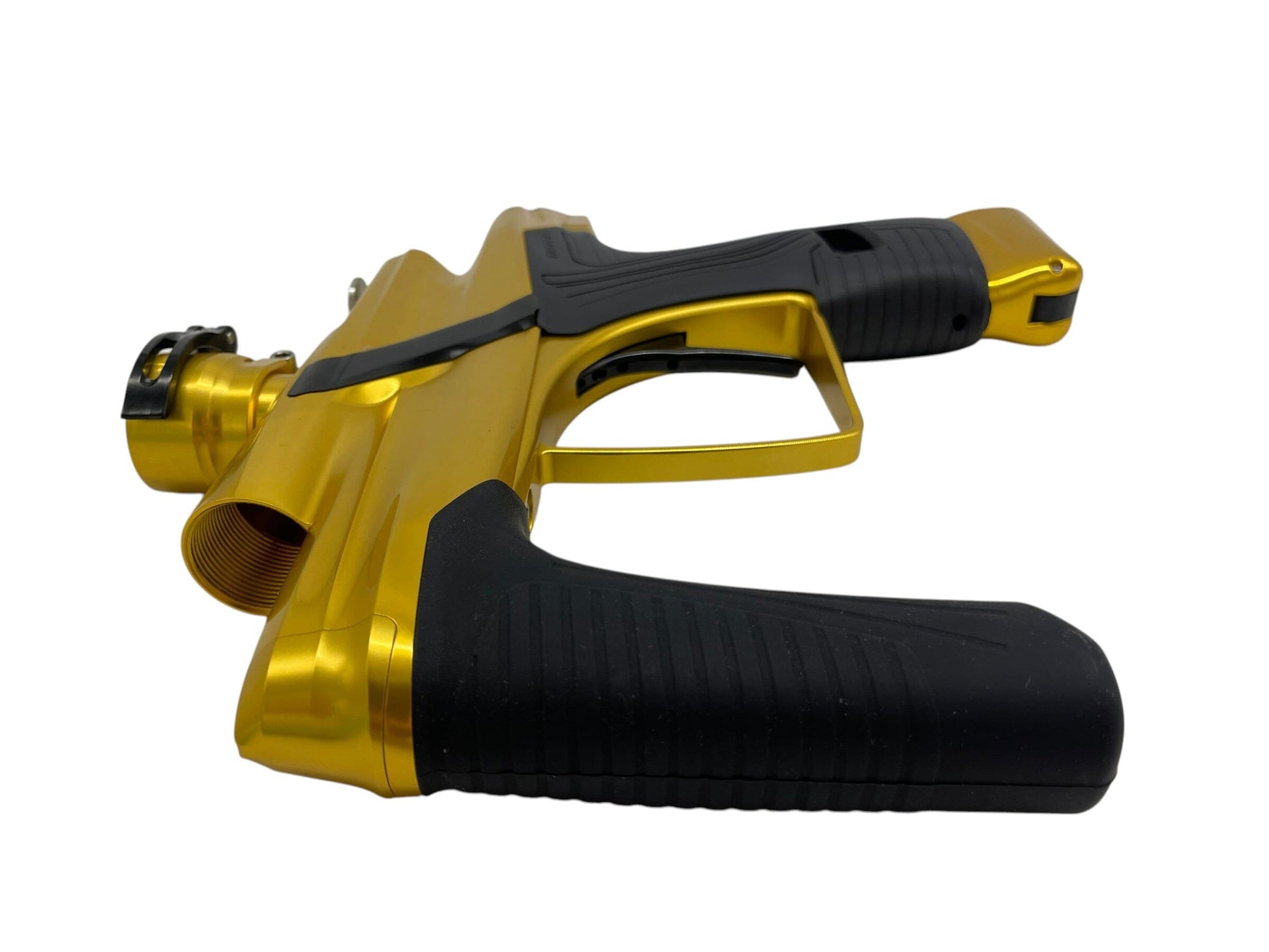 Used Macdev Cyborg X Limited Edition Gold/Black Paintball Gun MINT Paintball Gun from CPXBrosPaintball Buy/Sell/Trade Paintball Markers, New Paintball Guns, Paintball Hoppers, Paintball Masks, and Hormesis Headbands