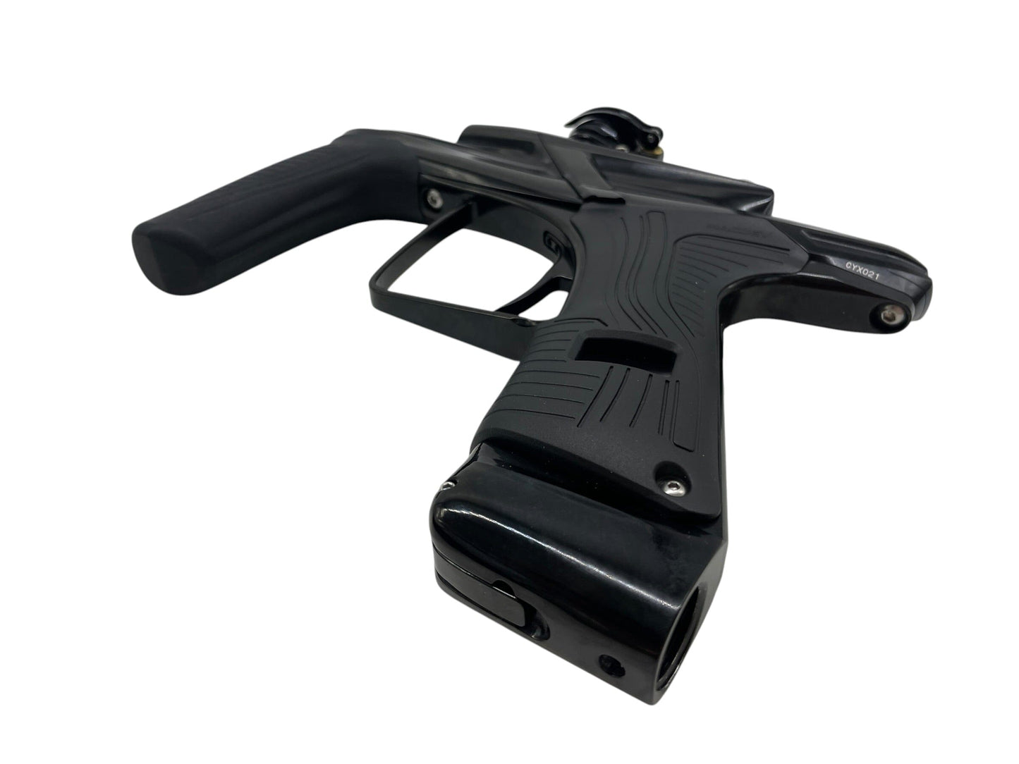 Used Macdev Cyborg X Limited Edition Midnight Paintball Gun Paintball Gun from CPXBrosPaintball Buy/Sell/Trade Paintball Markers, New Paintball Guns, Paintball Hoppers, Paintball Masks, and Hormesis Headbands