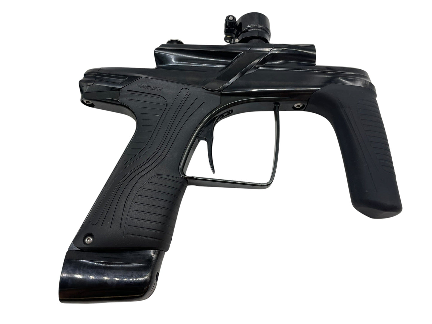 Used Macdev Cyborg X Limited Edition Midnight Paintball Gun Paintball Gun from CPXBrosPaintball Buy/Sell/Trade Paintball Markers, New Paintball Guns, Paintball Hoppers, Paintball Masks, and Hormesis Headbands