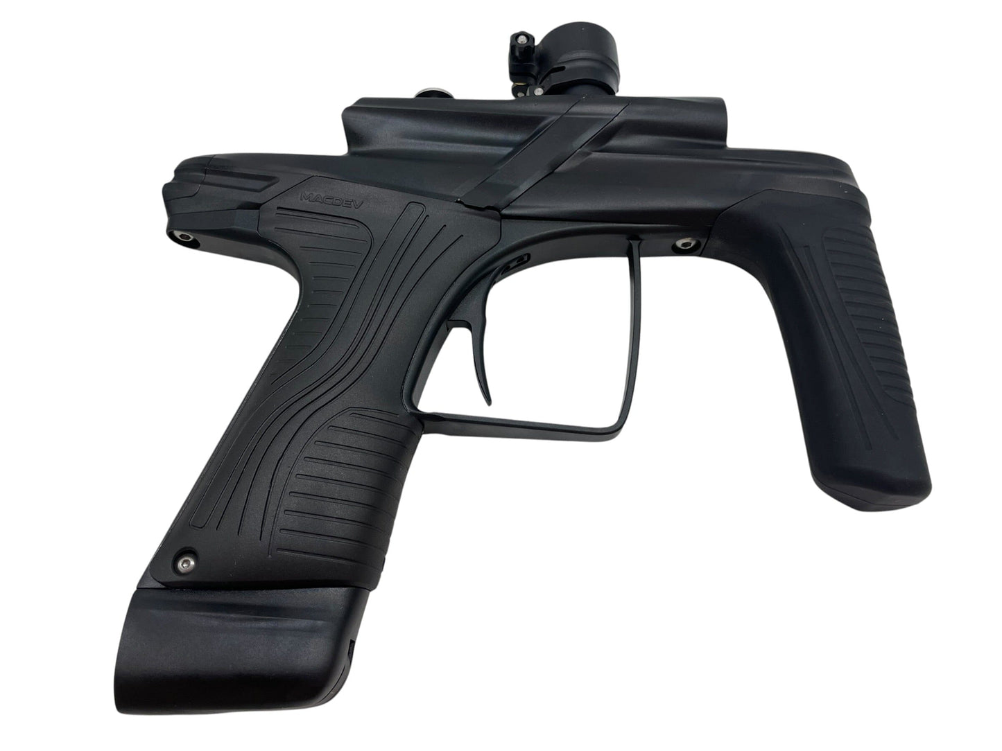 Used Macdev Cyborg X Limited Edition Midnight Paintball Gun Paintball Gun from CPXBrosPaintball Buy/Sell/Trade Paintball Markers, New Paintball Guns, Paintball Hoppers, Paintball Masks, and Hormesis Headbands