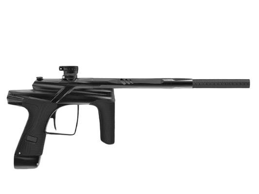 Used Macdev Cyborg X Limited Edition Paintball Gun Midnight (Dust Black) Paintball Gun from CPXBrosPaintball Buy/Sell/Trade Paintball Markers, New Paintball Guns, Paintball Hoppers, Paintball Masks, and Hormesis Headbands