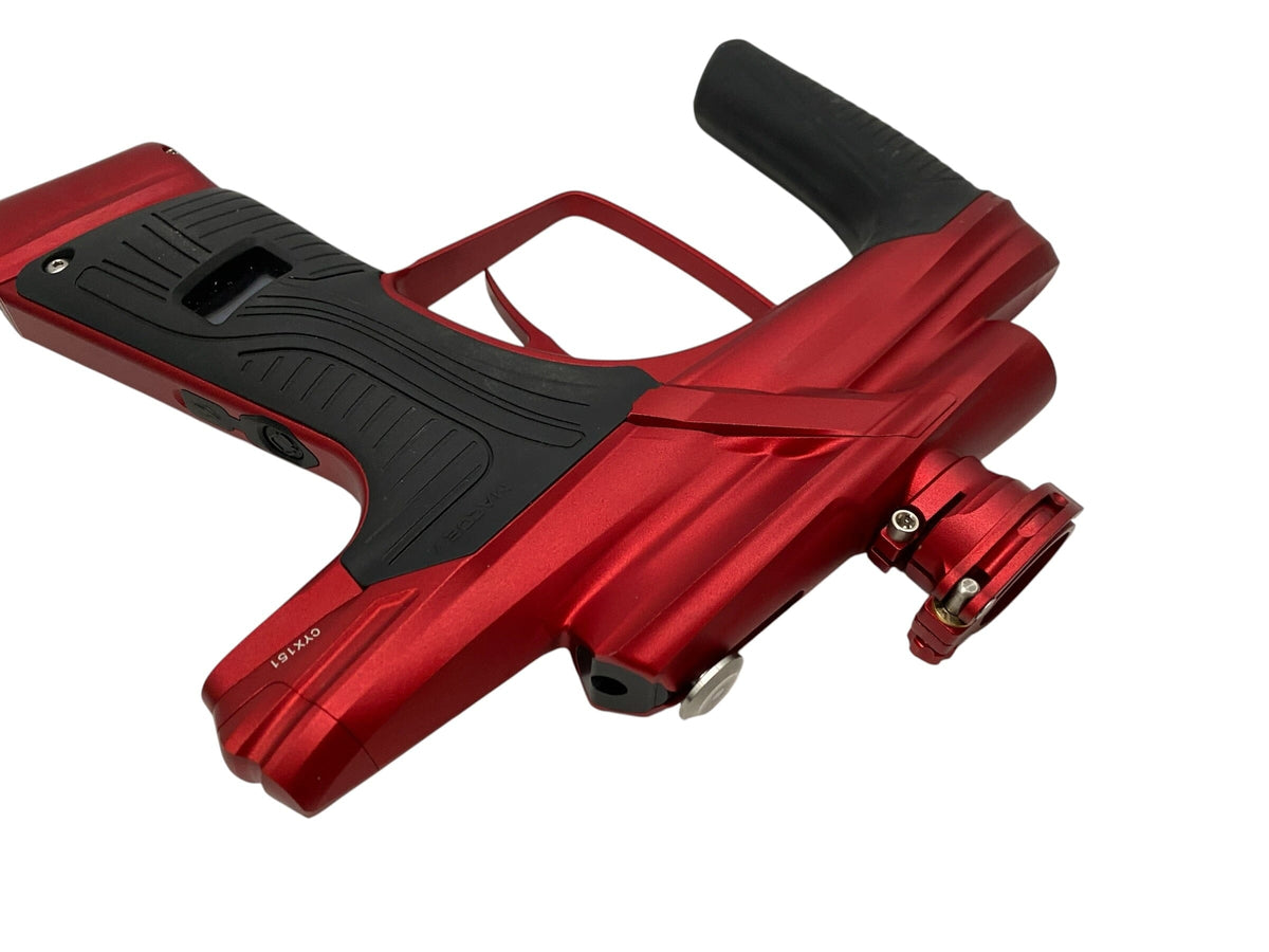Used Macdev Cyborg X Limited Edition Red/Red Paintball Gun Paintball Gun from CPXBrosPaintball Buy/Sell/Trade Paintball Markers, New Paintball Guns, Paintball Hoppers, Paintball Masks, and Hormesis Headbands