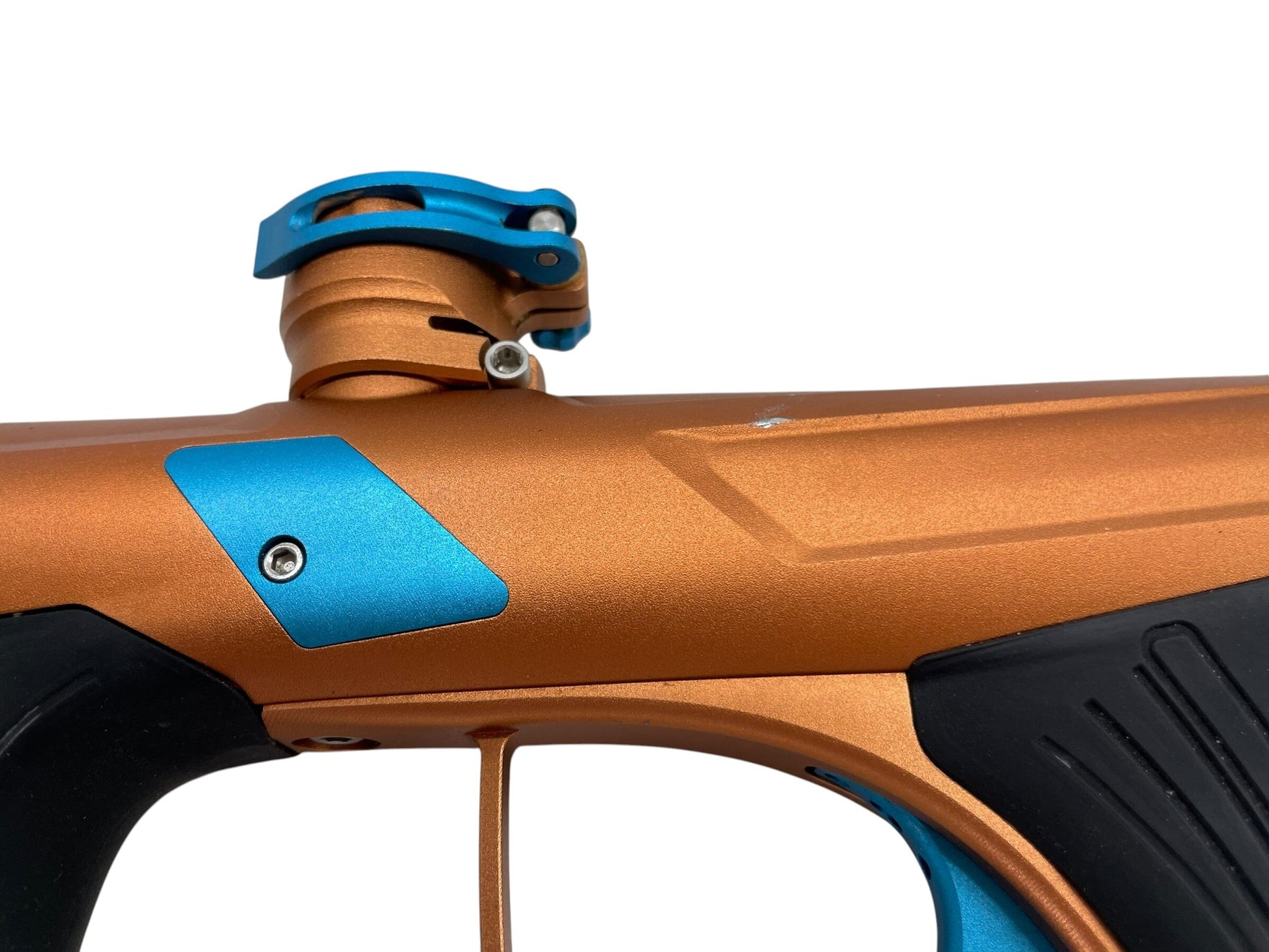 Used MACDEV DRD Bronze/Teal Paintball Gun Paintball Gun from CPXBrosPaintball Buy/Sell/Trade Paintball Markers, New Paintball Guns, Paintball Hoppers, Paintball Masks, and Hormesis Headbands