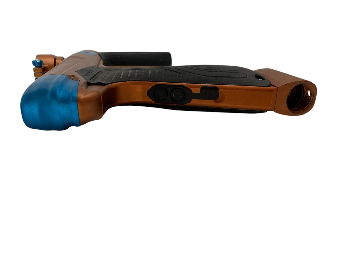 Used MACDEV DRD Bronze/Teal Paintball Gun Paintball Gun from CPXBrosPaintball Buy/Sell/Trade Paintball Markers, New Paintball Guns, Paintball Hoppers, Paintball Masks, and Hormesis Headbands