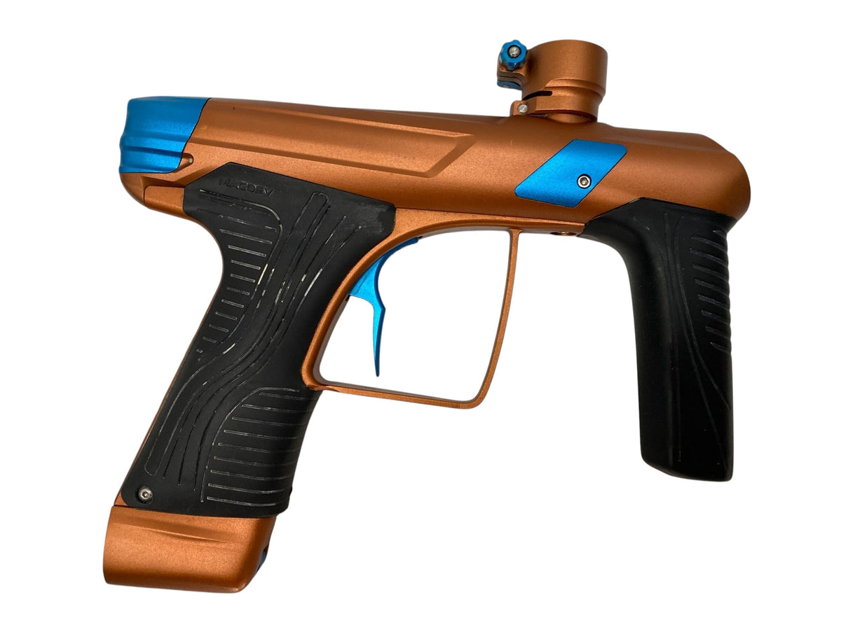 Used MACDEV DRD Bronze/Teal Paintball Gun Paintball Gun from CPXBrosPaintball Buy/Sell/Trade Paintball Markers, New Paintball Guns, Paintball Hoppers, Paintball Masks, and Hormesis Headbands