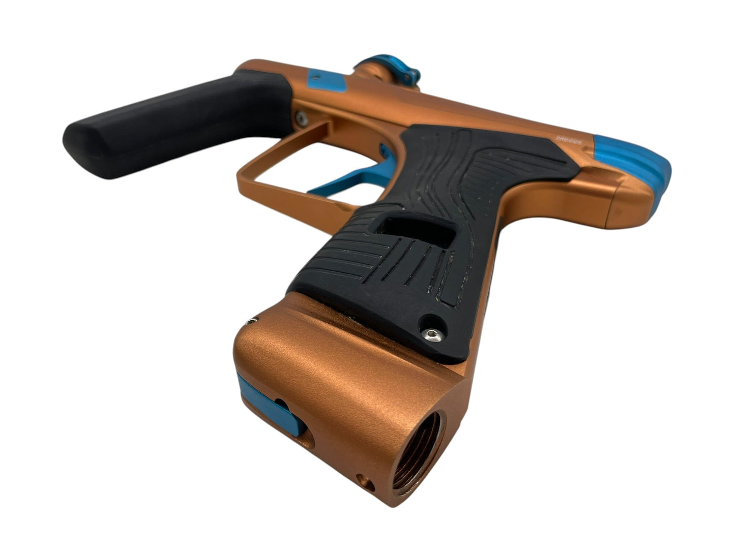 Used MACDEV DRD Bronze/Teal Paintball Gun Paintball Gun from CPXBrosPaintball Buy/Sell/Trade Paintball Markers, New Paintball Guns, Paintball Hoppers, Paintball Masks, and Hormesis Headbands