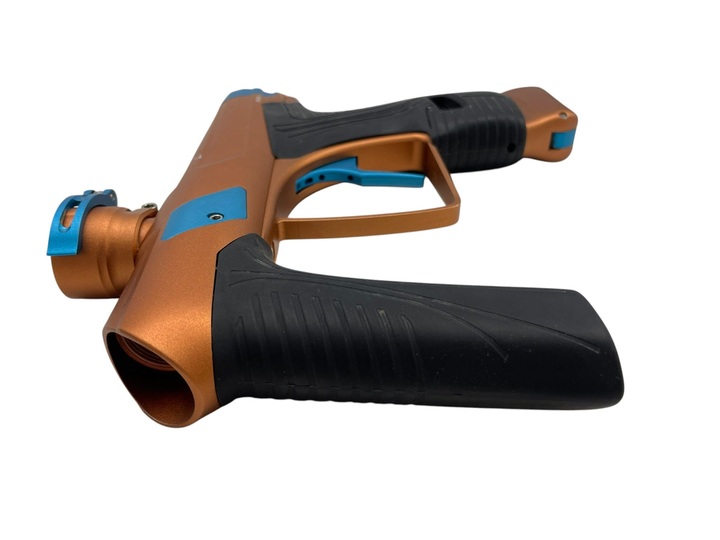 Used MACDEV DRD Bronze/Teal Paintball Gun Paintball Gun from CPXBrosPaintball Buy/Sell/Trade Paintball Markers, New Paintball Guns, Paintball Hoppers, Paintball Masks, and Hormesis Headbands