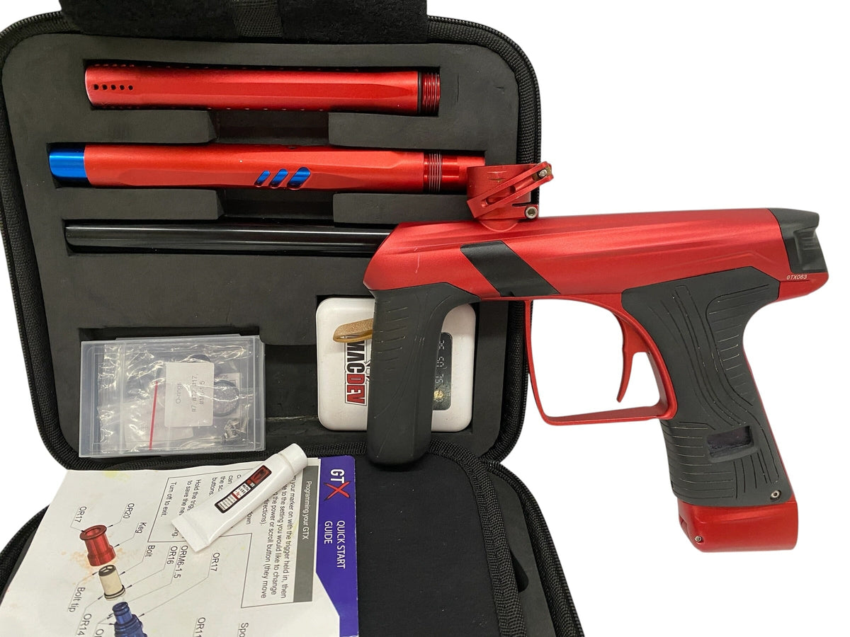 Used MACDEV DRD Red/Black Paintball Gun Paintball Gun from CPXBrosPaintball Buy/Sell/Trade Paintball Markers, New Paintball Guns, Paintball Hoppers, Paintball Masks, and Hormesis Headbands