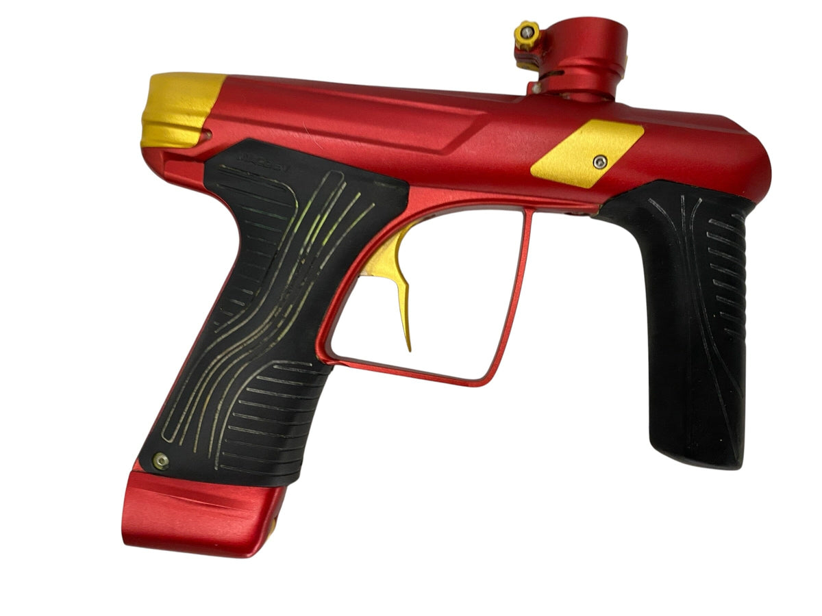 Used MACDEV DRD Red/Gold Paintball Gun Paintball Gun from CPXBrosPaintball Buy/Sell/Trade Paintball Markers, New Paintball Guns, Paintball Hoppers, Paintball Masks, and Hormesis Headbands
