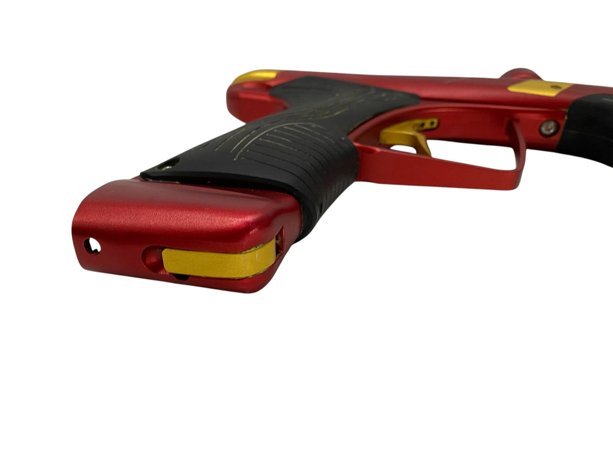 Used MACDEV DRD Red/Gold Paintball Gun Paintball Gun from CPXBrosPaintball Buy/Sell/Trade Paintball Markers, New Paintball Guns, Paintball Hoppers, Paintball Masks, and Hormesis Headbands