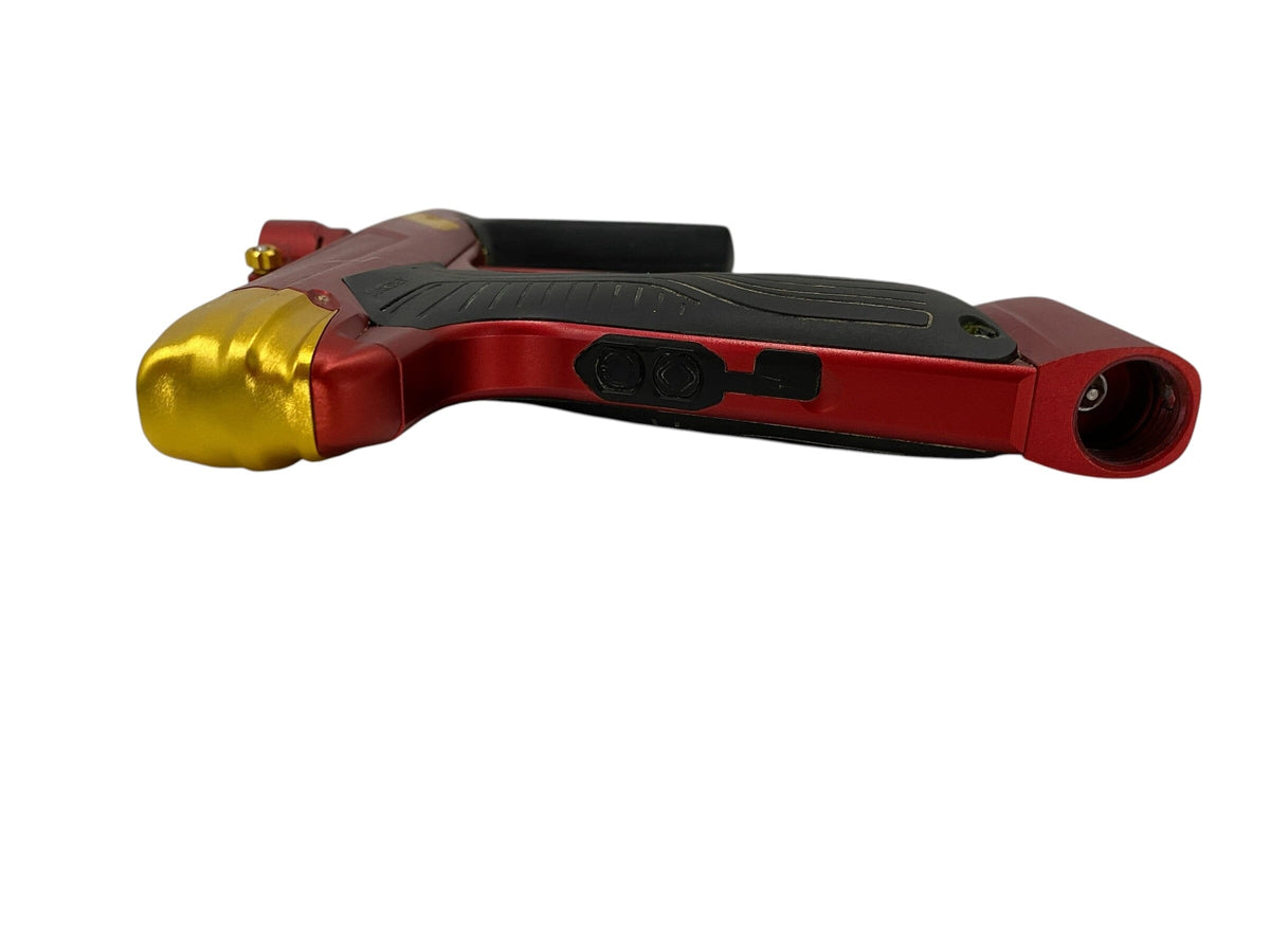 Used MACDEV DRD Red/Gold Paintball Gun Paintball Gun from CPXBrosPaintball Buy/Sell/Trade Paintball Markers, New Paintball Guns, Paintball Hoppers, Paintball Masks, and Hormesis Headbands