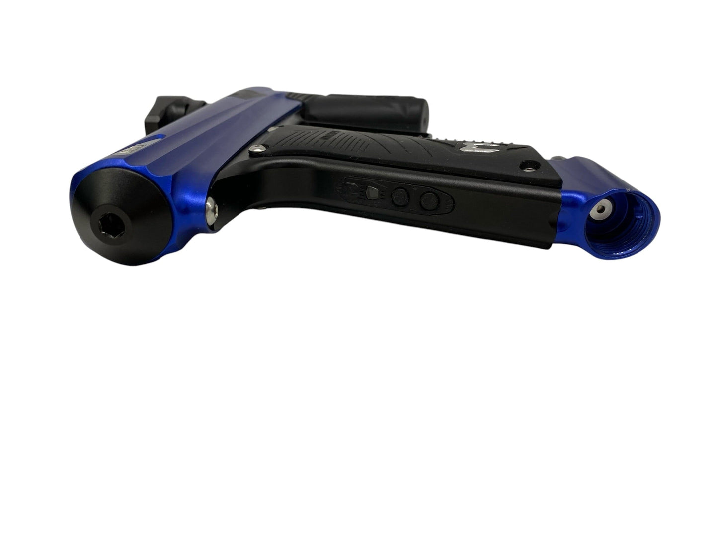 Used Macdev Drone 2 Blue/Black Paintball Gun Paintball Gun from CPXBrosPaintball Buy/Sell/Trade Paintball Markers, New Paintball Guns, Paintball Hoppers, Paintball Masks, and Hormesis Headbands