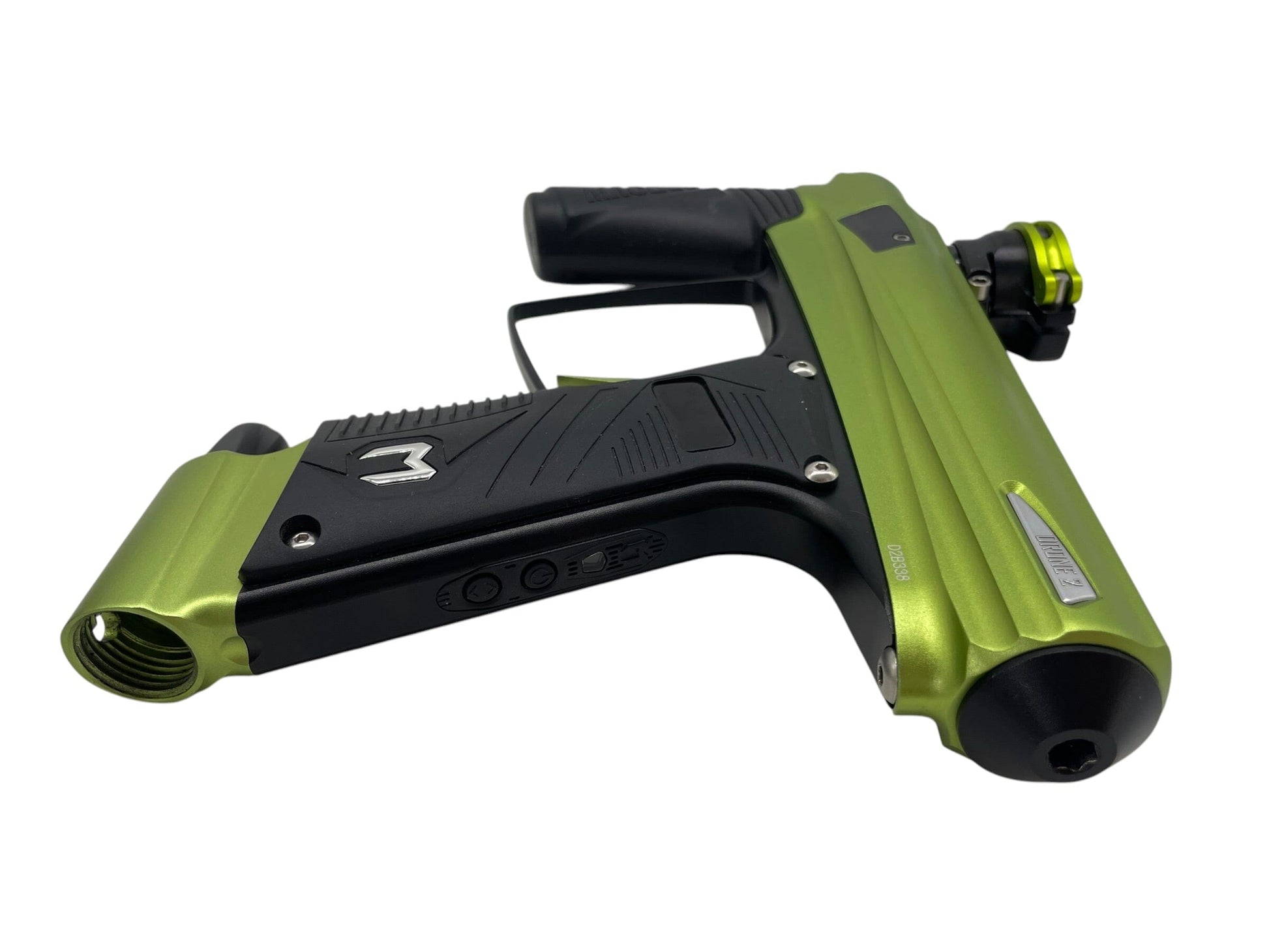 Used Macdev Drone 2 Green/Black Paintball Gun Paintball Gun from CPXBrosPaintball Buy/Sell/Trade Paintball Markers, New Paintball Guns, Paintball Hoppers, Paintball Masks, and Hormesis Headbands