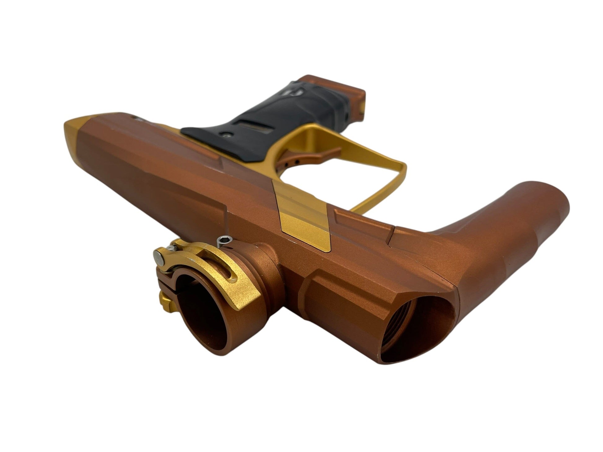 Used MacDev Gt2 Brown/Gold Paintball Gun Paintball Gun from CPXBrosPaintball Buy/Sell/Trade Paintball Markers, New Paintball Guns, Paintball Hoppers, Paintball Masks, and Hormesis Headbands