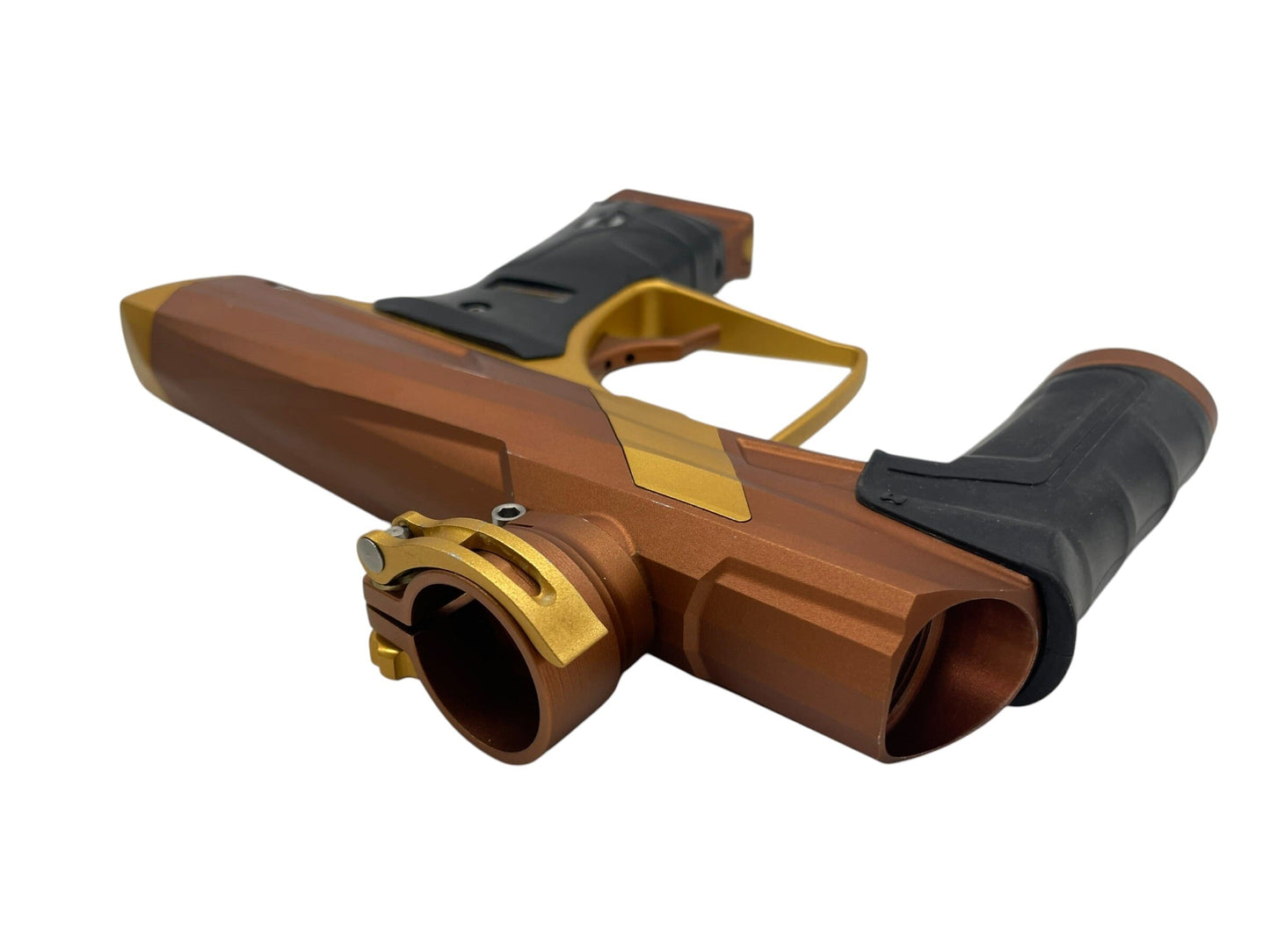 Used MacDev Gt2 Brown/Gold Paintball Gun Paintball Gun from CPXBrosPaintball Buy/Sell/Trade Paintball Markers, New Paintball Guns, Paintball Hoppers, Paintball Masks, and Hormesis Headbands