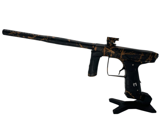Used Macdev Gt2 Paintball Gun Black/Orange Splash Paintball Gun from CPXBrosPaintball Buy/Sell/Trade Paintball Markers, New Paintball Guns, Paintball Hoppers, Paintball Masks, and Hormesis Headbands