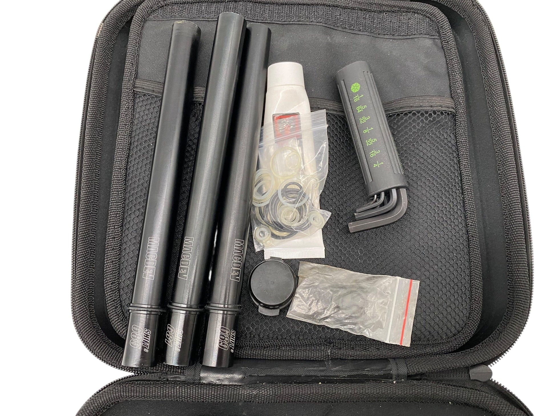 Used MacDev Gt2 Paintball Gun Silver/Teal Paintball Gun from CPXBrosPaintball Buy/Sell/Trade Paintball Markers, New Paintball Guns, Paintball Hoppers, Paintball Masks, and Hormesis Headbands