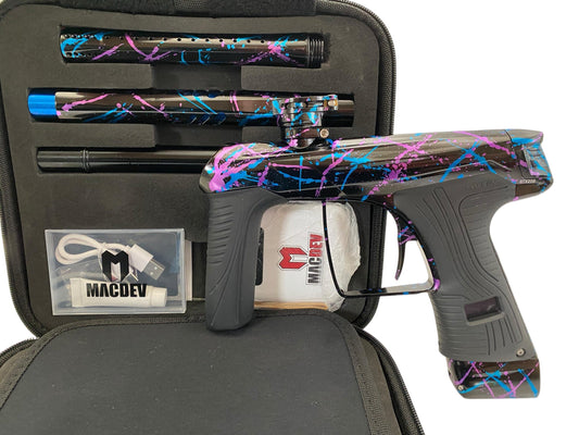 Used MacDev GTX "Color Splash" Paintball Gun Paintball Gun from CPXBrosPaintball Buy/Sell/Trade Paintball Markers, New Paintball Guns, Paintball Hoppers, Paintball Masks, and Hormesis Headbands