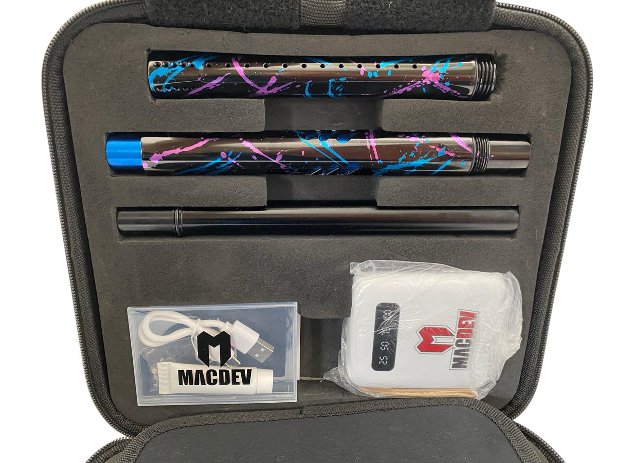 Used MacDev GTX "Color Splash" Paintball Gun Paintball Gun from CPXBrosPaintball Buy/Sell/Trade Paintball Markers, New Paintball Guns, Paintball Hoppers, Paintball Masks, and Hormesis Headbands